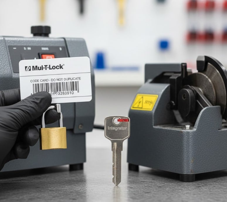 Mul t lock integrator kulcsmásolás védelem